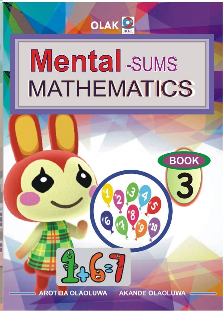 Olak Mental-Sums Mathematics Book 3