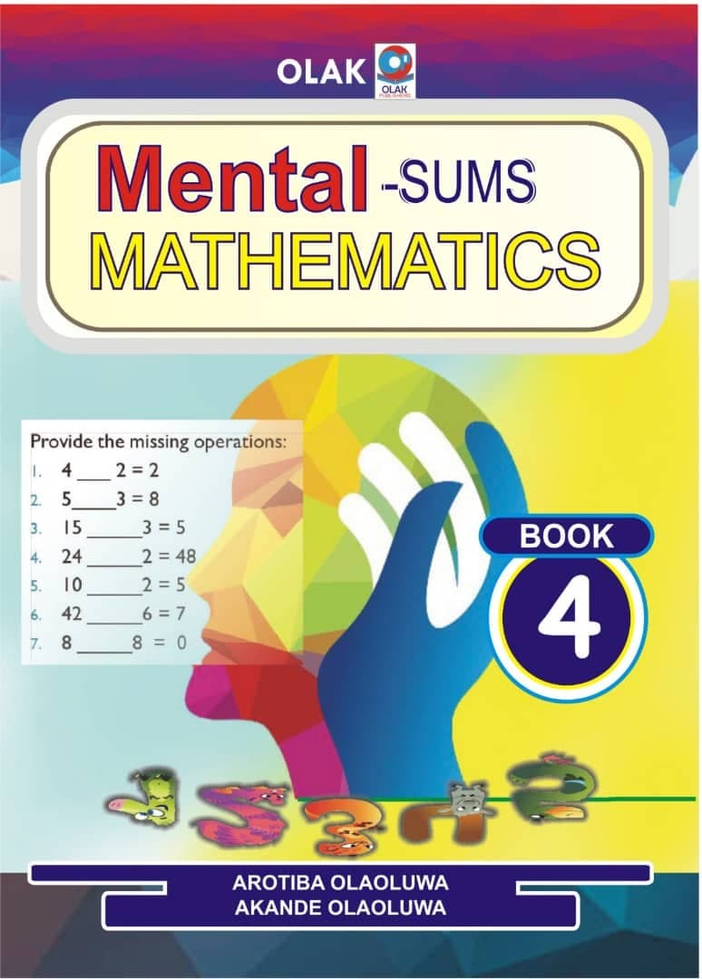 Olak Mental-Sums Mathematics Book 4
