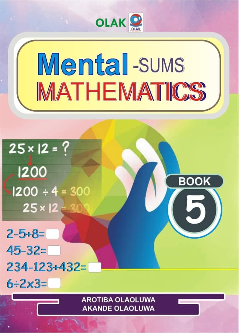 Olak Mental-Sums Mathematics Book 5