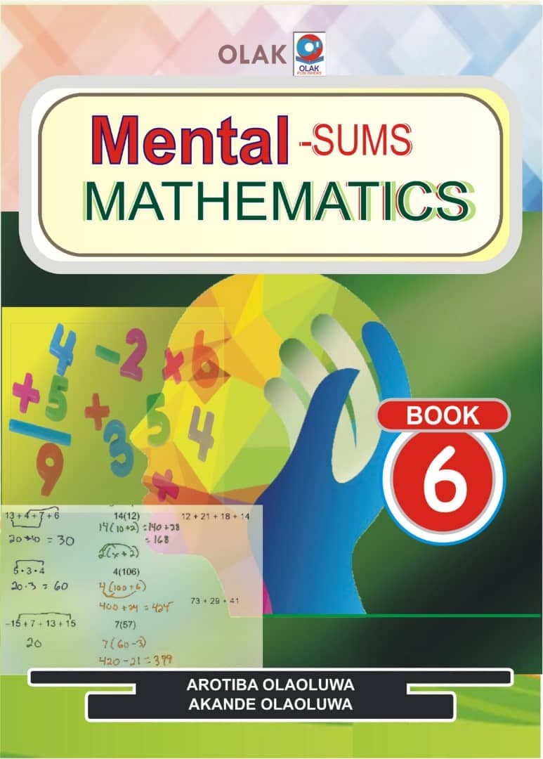 Olak Mental-Sums Mathematics Book 6